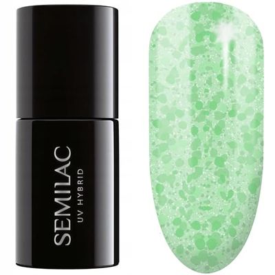 Semilac Smalto Semipermanente UV 494 Frozen Pistachios 7 ml