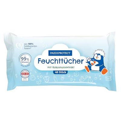 PAEDIPROTECT 3 x 48 lingettes humides.