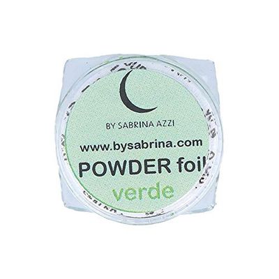 Sabrina Art Deco Foil Powder Verde, 835 1 pezzo 100 g