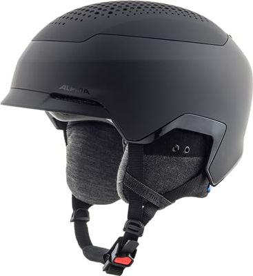 ALPINA Unisexe - Adultes, Banff MIPS Casque de Ski, Black Matt, 55-59 cm