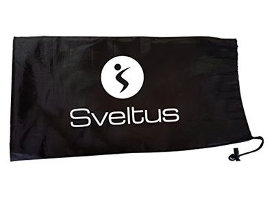 Sveltus Saco de arrumação para rolo de massagem unissexo, preto