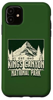 Kings Canyon National Park Case for iPhone 11