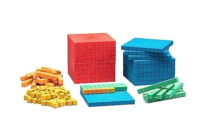 WISSNER® AKTIV lernen - Ensemble de calcul décimal coloré, 121 pièces, en boîte Carton - RE-Wood®