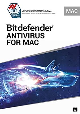 Bitdefender Antivirus | 1 Dispositivo | 12 Meses | Mac | Código de activación enviado por email