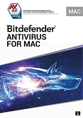 Bitdefender Antivirus | 1 Dispositivo | 12 Meses | Mac | Código de activación enviado por email