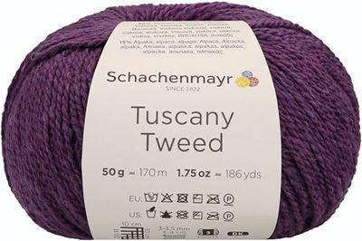 Schachenmayr Tuscany Tweed, 50G violett Fils À Tricoter