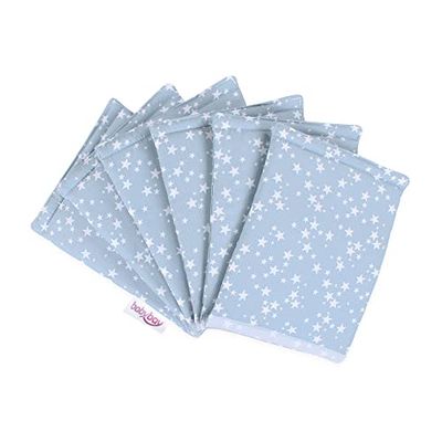 Babybay Babynest Ultrafresh Piqué Suitable For Model Original, Azure Stars White, Multi Color, Talla única