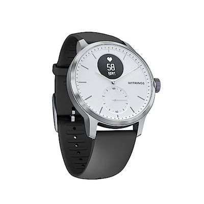 Withings ScanWatch - Hybride smartwatch met ECG, hartslag- en oximeter - 42mm Wit