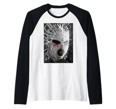 La maschera dei graffiti Street Art calligraffiti Maschera da sci Maglia con Maniche Raglan
