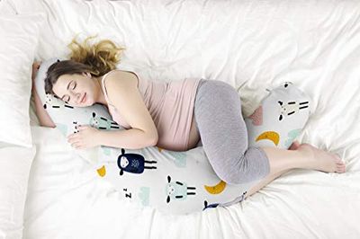 Kospu cuscino per allattamento con imbottitura da 170 cm cuscino laterale per letto xxl cuscino nuovo