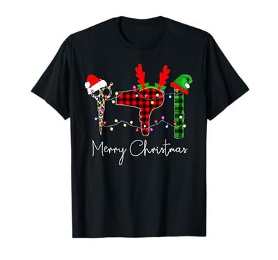 Merry Christmas Hairstylist Funny Tool - Rasoio per capelli Maglietta