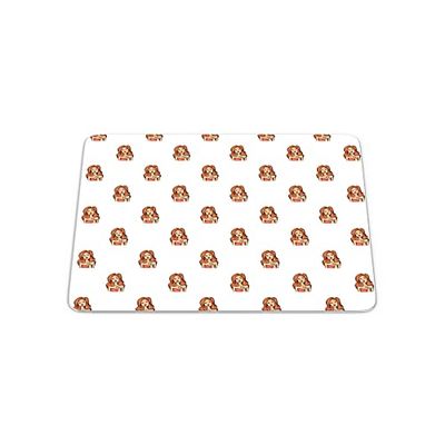 Bonamaison, Rectangle Pop Art Digital Printed Mouse Pad, Non-Slip Base, for Office and Home, Size: 22 x 18 cm
