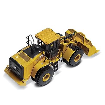 DM DIECAST MASTERS- Diecast Masters 85682-Pala gommata Caterpillar, Next Gen Cat 966GC, Scala 1:50, Circa 6,6 x 7,3 x 18,2 cm, da 14 Anni, Colore Yellow, 85682