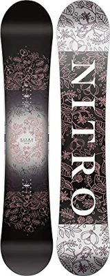 Nitro Snowboards Dames Mystique BRD '23, Allmountainboard, Directional Twin, Gullwing Rocker, All-Terrain