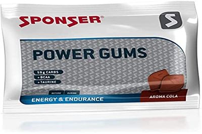 Power Gums Gusto Cola - Fonte di Energia Veloce e Maneggevole, 75 g