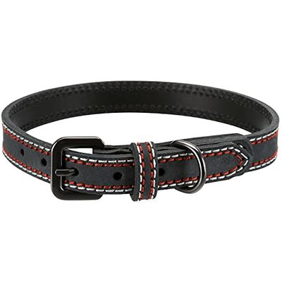 TRIXIE Collare Native, L-XL, 52-61 cm/30 mm, antracite