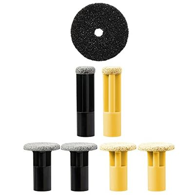 PMD Personal Microderm Replacement Discs- Includes 6 Discs and 1 Filter - For Use With Classic, Plus, Pro, Man, and Elite
