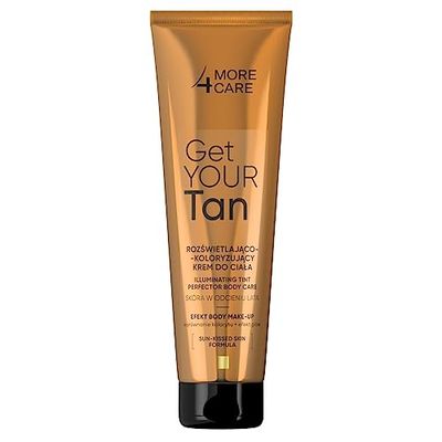 More4Care Get Your Tan! Brightening Body Makeup Coloring Cream 100 ml