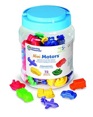 Learning Resources Mini Motors Counters, set 0f 72