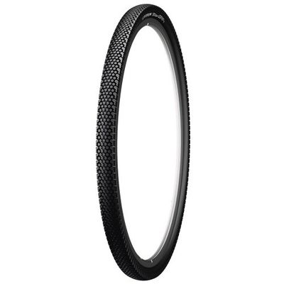 Michelin Star Grip, Pneu Vélo Urbain, Tringle Rigide, Flancs Reflecto, Noir, 700 x 40 C