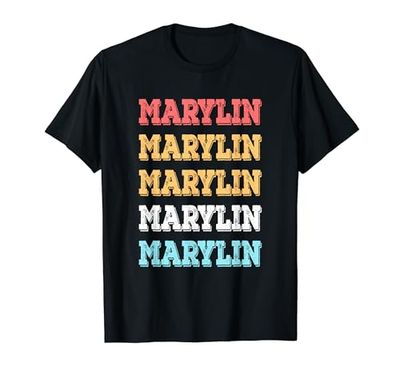 Simpatico regalo personalizzato Marylin Nome personalizzato Maglietta