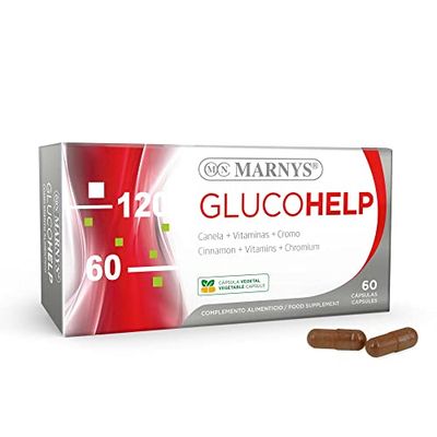 MARNYS Glucohelp Mantiene Niveles de Glucosa en Sangre 60 Cápsulas vegetales