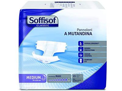 SILC Soffisoft Classic luiers, Incontinenza Forte Medio, 1