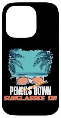 PENCILS DOWN SUNGLASSES ON Custodia per iPhone 14 Pro