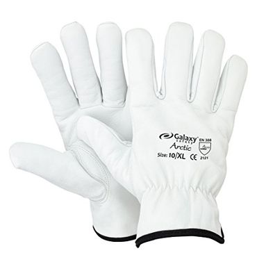 Galaxy Safety - Guanti da lavoro in pelle Galaxy Arctic 256, 9, 3