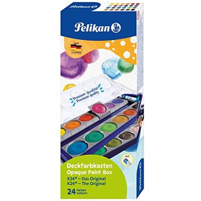 Pelikan 720862 Dekverfdoos 735/K24, 24 kleuren