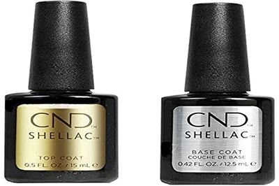 CND Shellac Smalti Semipermanente Base Duo - 2 pezzi (12.5 ml + 15 ml)