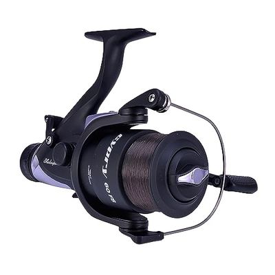 Shakespeare Cypry Carp FS vrijloopwielen, zwart/zilver, 60