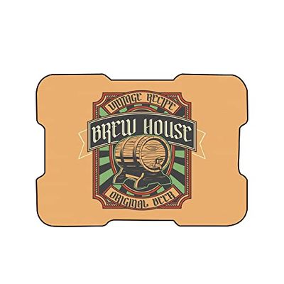 Bonamaison, Digital Printed Mouse Pad, Non-Slip Base, for Office and Home, Size: 22 x 18 cm