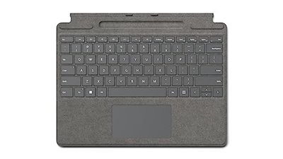Teclado Ingles MS Surface Pro8 Typecover Platinum Silver English International