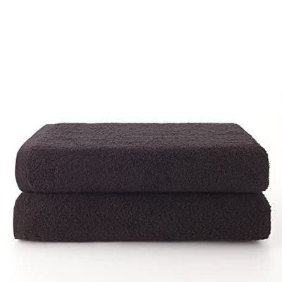 Top Towel handdoeken, 2 badhanddoeken, 100% katoen, 500 g/m², afmetingen: 70 x 140 cm