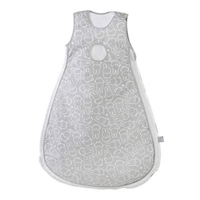 roba Baumann safe asleep van Easy Air babyslaapzak ''miffy'' maat 86/92 cm, 100% katoen, geweven, bedrukt, zachte vulling 100% PES, mesh-inzetstukken, AIR-balanssysteem