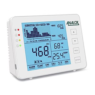 Analox Air Quality Guardian Duik- en snorkelaccessoires, uniseks, volwassenen, meerkleurig, eenheidsmaat