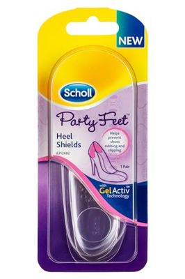 Scholl Fiesta Pies Invisible Gel talón Escudos 1 par