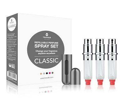Travalo Classic Set Titanium Perfume Atomiser