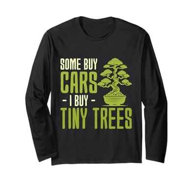 Design dell'albero bonsai per gli amanti dei bonsai giapponesi Maglia a Manica