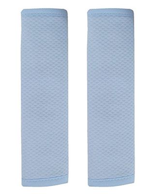 Cubre arneses reversibles de silla de paseo o coche, grupo 0/maxicosi (Celeste liso)