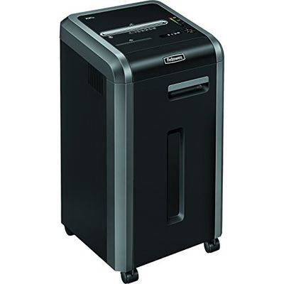 Destructora papel - Fellowes 225i, corte en tiras, gran capacidad