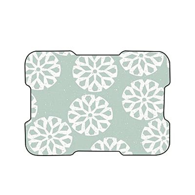 Bonamaison, Digitaal bedrukte muismat, antislip onderkant, voor kantoor en thuis, afmetingen: 22x18 cm