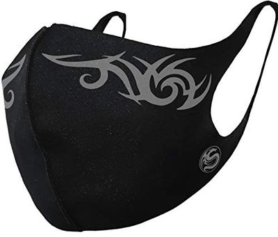 Spiral - Tribal Mask - Face Mask - L