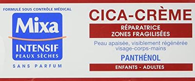 Mixa, crea riparatrice, intensiva per pelli secche e aree fragili - 50 ml