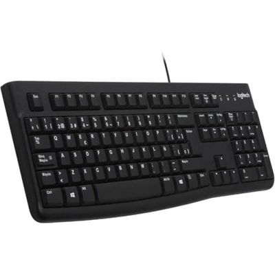 Logitech K120 Tastiera Cablata, Layout Spagnolo Qwerty