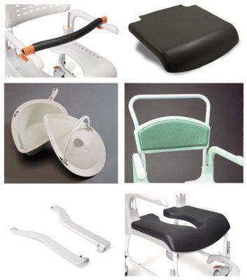 Siège blanc pour chaise CLEAN (GRIS)