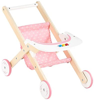 Hape HAP-E3603 Stroller, Pink