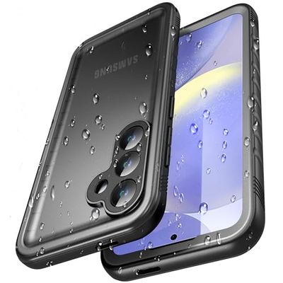 Cozycase for Samsung Galaxy S24 Waterproof Shockproof Case - Ingebouwd Screen Camera Protector Waterdicht S 24 Telefoonhoesje Hoes met Koord/Strap 360 Full Body Front and Back Protective Hoesje