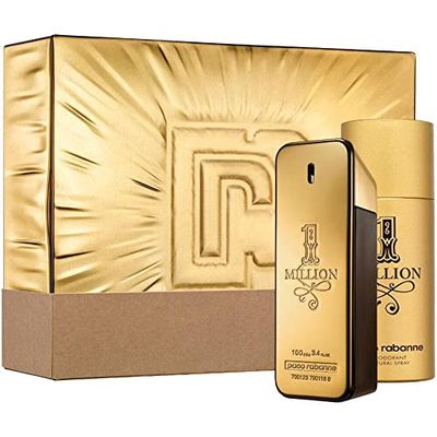 Paco Rabanne 1 Million Giftset 250ml Edt Spray 100ml/Deo Spray 150ml